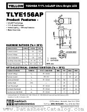 TLYE156AP datasheet pdf Marktech Optoelectronics
