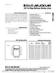 DS1110LE-150 datasheet pdf MAXIM - Dallas Semiconductor
