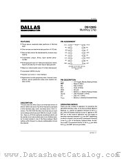 DS1205S datasheet pdf MAXIM - Dallas Semiconductor