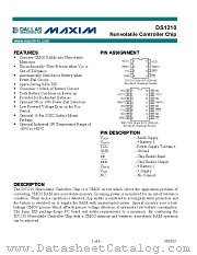 DS1210 datasheet pdf MAXIM - Dallas Semiconductor