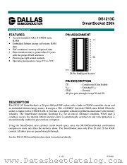 DS1213C datasheet pdf MAXIM - Dallas Semiconductor