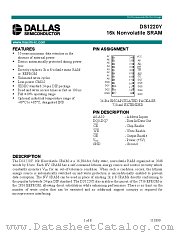 DS1220Y datasheet pdf MAXIM - Dallas Semiconductor