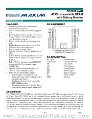 DS1350Y datasheet pdf MAXIM - Dallas Semiconductor