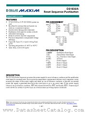 DS1830AU datasheet pdf MAXIM - Dallas Semiconductor
