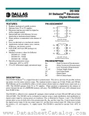 DS1869 datasheet pdf MAXIM - Dallas Semiconductor