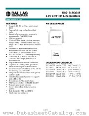 DS21Q348 datasheet pdf MAXIM - Dallas Semiconductor