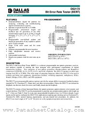 DS2172 datasheet pdf MAXIM - Dallas Semiconductor