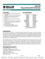 DS21T09 datasheet pdf MAXIM - Dallas Semiconductor