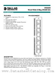 DS2229 datasheet pdf MAXIM - Dallas Semiconductor