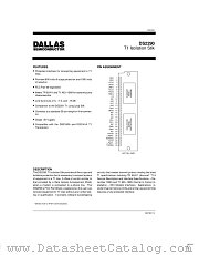 DS2290 datasheet pdf MAXIM - Dallas Semiconductor