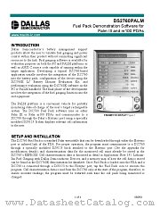 DS2760PALM datasheet pdf MAXIM - Dallas Semiconductor