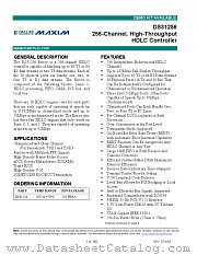 DS31256 datasheet pdf MAXIM - Dallas Semiconductor