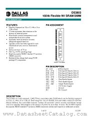 DS3803 datasheet pdf MAXIM - Dallas Semiconductor