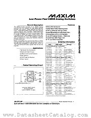 IH5144 datasheet pdf MAXIM - Dallas Semiconductor
