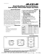 LMX358 datasheet pdf MAXIM - Dallas Semiconductor