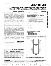 MAX1060 datasheet pdf MAXIM - Dallas Semiconductor