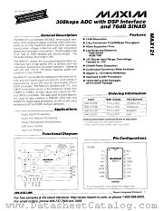 MAX121 datasheet pdf MAXIM - Dallas Semiconductor