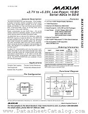 MAX1243 datasheet pdf MAXIM - Dallas Semiconductor