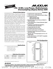 MAX1402 datasheet pdf MAXIM - Dallas Semiconductor