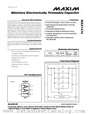 MAX1474 datasheet pdf MAXIM - Dallas Semiconductor