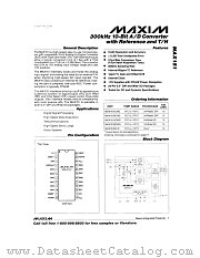 MAX151 datasheet pdf MAXIM - Dallas Semiconductor