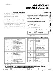 MAX1536EVKIT datasheet pdf MAXIM - Dallas Semiconductor