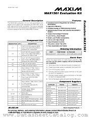 MAX1561EVKIT datasheet pdf MAXIM - Dallas Semiconductor
