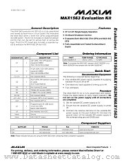 MAX1563EVKIT datasheet pdf MAXIM - Dallas Semiconductor