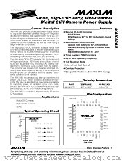MAX1565 datasheet pdf MAXIM - Dallas Semiconductor