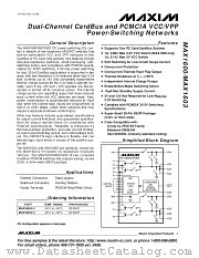 MAX1603 datasheet pdf MAXIM - Dallas Semiconductor