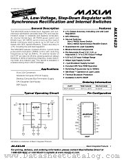 MAX1623 datasheet pdf MAXIM - Dallas Semiconductor