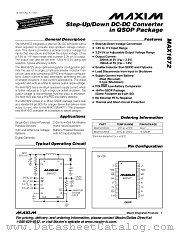 MAX1672 datasheet pdf MAXIM - Dallas Semiconductor