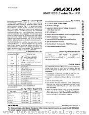 MAX1688EVKIT datasheet pdf MAXIM - Dallas Semiconductor