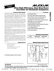MAX1715 datasheet pdf MAXIM - Dallas Semiconductor