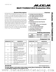 MAX1842EVKIT datasheet pdf MAXIM - Dallas Semiconductor