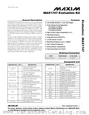 MAX1747EVKIT datasheet pdf MAXIM - Dallas Semiconductor