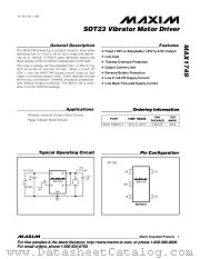 MAX1749 datasheet pdf MAXIM - Dallas Semiconductor