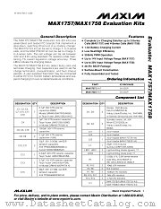 MAX1758EVKIT datasheet pdf MAXIM - Dallas Semiconductor