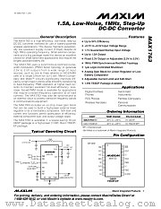 MAX1763 datasheet pdf MAXIM - Dallas Semiconductor