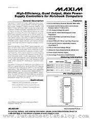 MAX1999 datasheet pdf MAXIM - Dallas Semiconductor