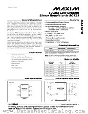 MAX1818 datasheet pdf MAXIM - Dallas Semiconductor
