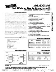 MAX1832 datasheet pdf MAXIM - Dallas Semiconductor