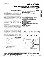 MAX1856 datasheet pdf MAXIM - Dallas Semiconductor