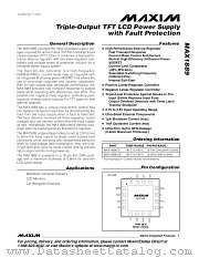 MAX1889 datasheet pdf MAXIM - Dallas Semiconductor
