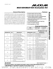 MAX1894EVKIT datasheet pdf MAXIM - Dallas Semiconductor