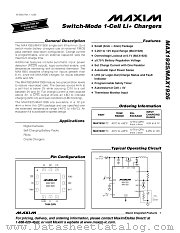 MAX1925 datasheet pdf MAXIM - Dallas Semiconductor