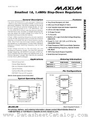 MAX1974 datasheet pdf MAXIM - Dallas Semiconductor