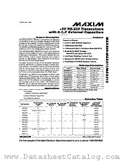 MAX213 datasheet pdf MAXIM - Dallas Semiconductor