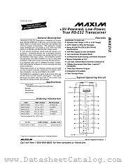 MAX212 datasheet pdf MAXIM - Dallas Semiconductor