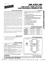 MAX2320 datasheet pdf MAXIM - Dallas Semiconductor